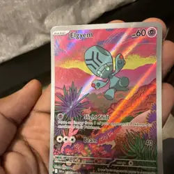 2025 Elgyem IR 120/086 SV: Black Bolt English PACK FRESH NM Pokemon TCG - Image 2