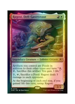 Magic the Gathering MTG EOE Ragost, Deft Gastronaut 224 Foil Near Mint - Image 1