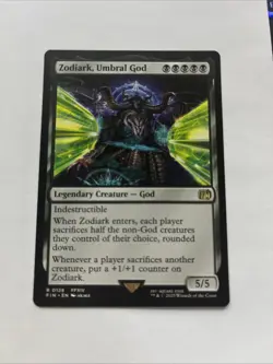 Zodiark, Umbral God 0128 Rare Final Fantasy MTG - Image 1