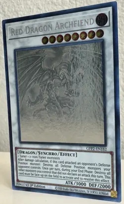 YuGiOh! Red Dragon Archfiend Ghost Rare GFP2-EN182 English 1st Edition NM - Image 2