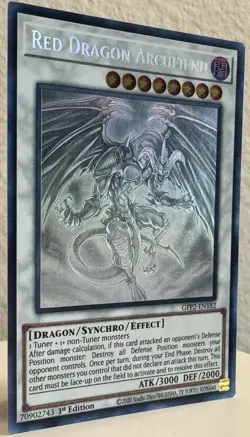 YuGiOh! Red Dragon Archfiend Ghost Rare GFP2-EN182 English 1st Edition NM - Image 5