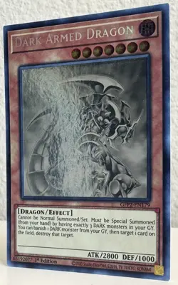 YuGiOh! Dark Armed Dragon Ghost Rare GFP2-EN179 English 1st Edition NM - Image 2