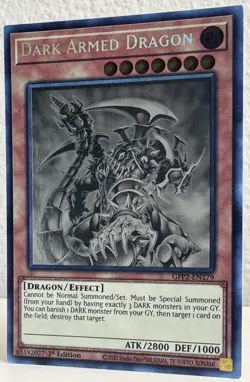 YuGiOh! Dark Armed Dragon Ghost Rare GFP2-EN179 English 1st Edition NM - Image 3