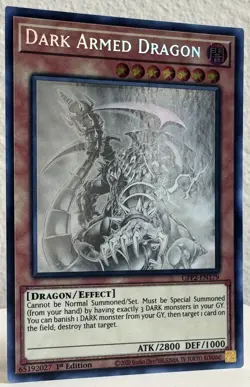 YuGiOh! Dark Armed Dragon Ghost Rare GFP2-EN179 English 1st Edition NM - Image 4