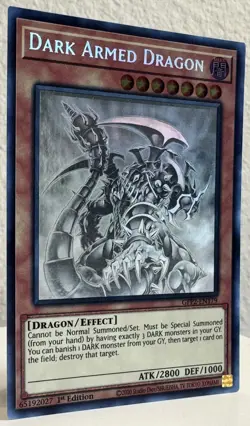 YuGiOh! Dark Armed Dragon Ghost Rare GFP2-EN179 English 1st Edition NM - Image 5