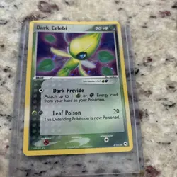 PokÃ©mon TCG Dark Celebi Holo Rare Card 4/101 Hidden Legends Ruby & Sapphire - Image 1