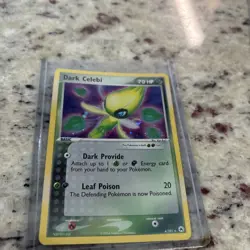 PokÃ©mon TCG Dark Celebi Holo Rare Card 4/101 Hidden Legends Ruby & Sapphire - Image 2