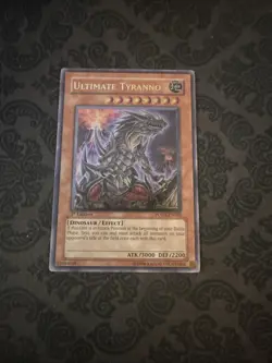Yugioh Ultimate Tyranno POTD-EN020 Ultimate Rare 1st Edition - Image 1