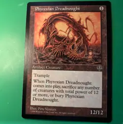 MTG Phyrexian Dreadnought Mirage English Rare "Hot" - Image 1
