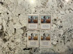 Swords To Plowshares x4 Mtg Swords To Plowshares Revised & 4th Edition Lp-Mp - Image 1