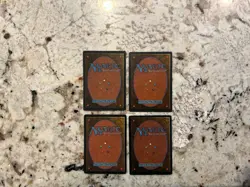 Swords To Plowshares x4 Mtg Swords To Plowshares Revised & 4th Edition Lp-Mp - Image 2