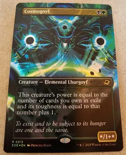 Cosmogoyf - #313 Foil (Borderless) - Edge of Eternities - Mtg - Image 1
