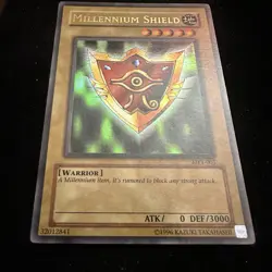 Millennium Shield MP1-001 McDonald's Promo Limited Edition Yugioh TCG Holo - Image 2