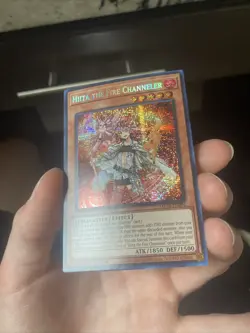 Yugioh Hiita the Fire Channeler MP24-EN094 Prismatic Secret Rare 1st Ed NM - Image 10