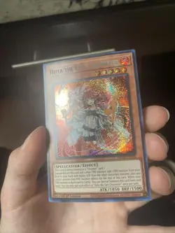 Yugioh Hiita the Fire Channeler MP24-EN094 Prismatic Secret Rare 1st Ed NM - Image 2