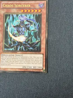 Chaos Sorcerer GLD4-EN012 Gold Series 4: Pyramids Edition Limited Edition - Image 5