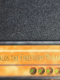 Yu-Gi-Oh Thestalos the Firestorm Monarch RDS-EN021 Ultimate Rare 1st Ed. Played - Image 4