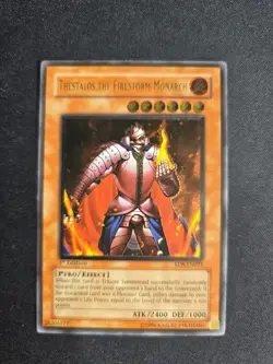 Yu-Gi-Oh Thestalos the Firestorm Monarch RDS-EN021 Ultimate Rare 1st Ed. Played - Image 5
