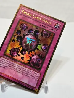 Crush Card Virus GLD1-EN038 Gold Rare Limited Edition Yugioh 6204 - Image 4