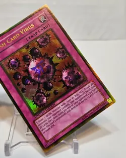 Crush Card Virus GLD1-EN038 Gold Rare Limited Edition Yugioh 6204 - Image 7
