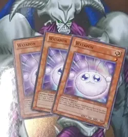 YUGIOH WATAPON MOV-EN003 COMMON X3 Vintage - Image 1