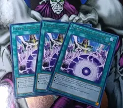 YuGiOh! LED7-EN034 Cyber Energy Shock (Rare) - 1st Edition x3 Playset - Image 1