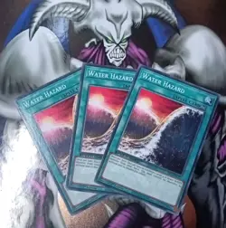 Yu-gi-oh! TCG 3x Water Hazard SBC1-ENC14 x3 COMMON YUGIOH! SPELL SET NM - Image 2