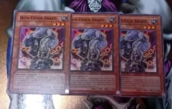 3x Iron Chain Snake CSOC-EN018 Yu-Gi-Oh! Light Play Unlimited - Image 1