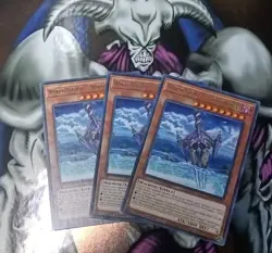 Yugioh x3 World Legacy - "World Lance" GEIM-EN058 Rare 1st Edition NM - Image 2