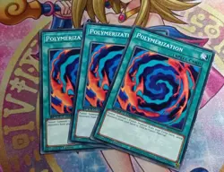 Yu-gi-oh! TCG 3x Polymerization (B) SBC1-ENB13 x3 COMMON YUGIOH! FUSION SPELL NM - Image 2