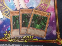 Yu-Gi-Oh! TCG 3x Man-Eater Bug Starter Deck Yugi Evolution SYE-017 Unlimited - Image 1