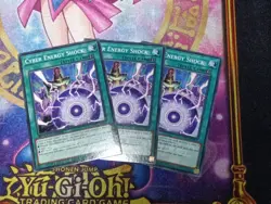 Yu-gi-oh! TCG 3x Cyber Energy Shock SBC1-ENE11 x3 COMMON YUGIOH! NM - Image 2