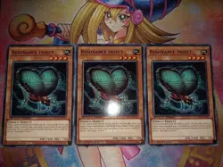 Yugioh - 3x TCG RESONANCE INSECT Set - 1st Edition NM - Image 1