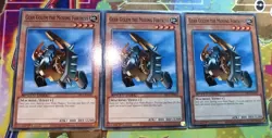 Yu-Gi-Oh! 3x Gear Golem the Moving Fortress Streets Of Battle City Common 1st Ed - Image 3