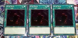 Yu-gi-oh! TCG 3x Acid Rain SBC1-ENI14 x3 COMMON YUGIOH! NM - Image 1