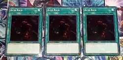 Yu-gi-oh! TCG 3x Acid Rain SBC1-ENI14 x3 COMMON YUGIOH! NM - Image 3