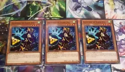 Yu-Gi-Oh 3x Alchemist Of Black Spells   Streets Of Battle City 1st Edition - Image 3