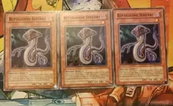 Yugioh- 3X Reptilianne Servant - Common - Unlimited Edition - ABPF-EN015 - Image 1