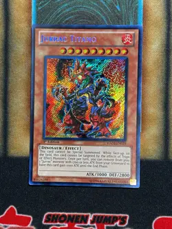 Yugioh Jurrac Titano HA03-EN039 Secret Rare NM - Image 2