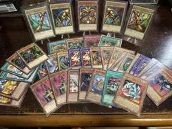 Yugioh Card Lot Exodia/ Injection Fairy Lily/jinzo/Dark Magician - Image 1