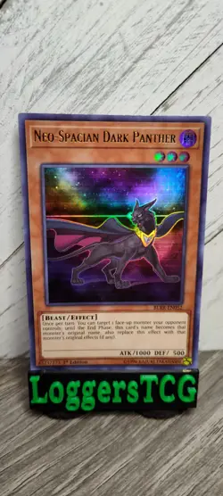 Yu-Gi-Oh! Neo-Spacian Dark Panther / BLRR EN052 1st Edition LP - Image 2