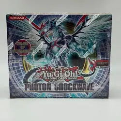 Yugioh Photon Shockwave 1st Edition 24-Count Booster Box TCG CCG Cards - Image 1