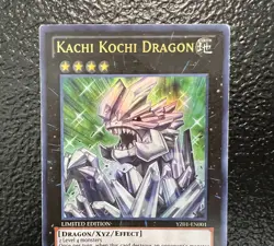 Yu-Gi-Oh! Kachi Kochi Dragon YZ01-EN001 Ultra Rare Limited Edition MP x1 - Image 2