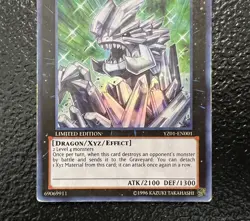 Yu-Gi-Oh! Kachi Kochi Dragon YZ01-EN001 Ultra Rare Limited Edition MP x1 - Image 3