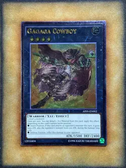 Yugioh Gagaga Cowboy AP05-EN002 Ultimate Rare NM - Image 2