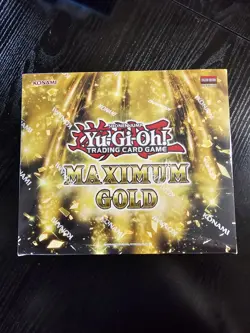 Yu-Gi-Oh! Maximum Gold Display Case 5 boxes of 4 packs Sealed 1st edition - Image 1
