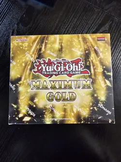 Yu-Gi-Oh! Maximum Gold Display Case 5 boxes of 4 packs Sealed 1st edition - Image 3