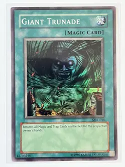 Yu-Gi-Oh! Giant Trunade Magic Ruler MRL-048 Super Rare Unlimited NM/Mint - Image 1