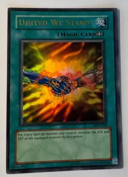 Yu-Gi-Oh! United We Stand LON-049 Ultra Rare Holo Vintage TCG Magic Card - Image 3
