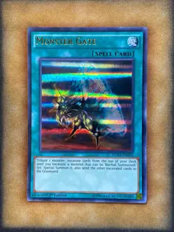 Yugioh Monster Gate DUSA-EN055 Ultra Rare 1st Ed NM - Image 1